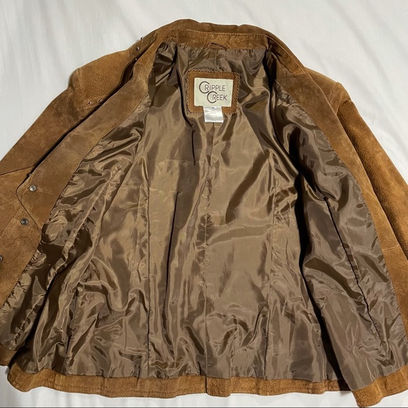 Cripple Creek 100% Genuine Leather Jacket M - Picture 6 of 12